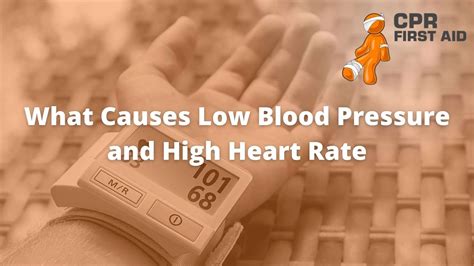 What Causes Low Blood Pressure High Pulse